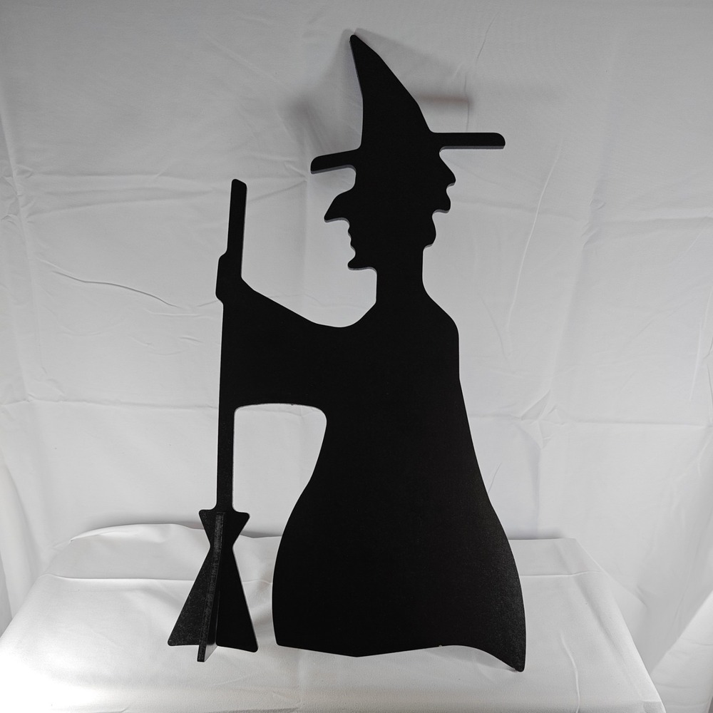 Longaberger Woodcraft Witch Cutout Silhouette‎
